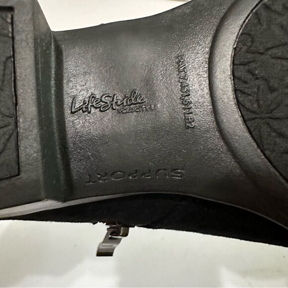 Lifestride Velocity 2.0 - black booties - women’s size 7W - Picture 4 of 11
